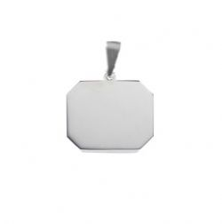 Pingente personalizado com foto em a�o SA36