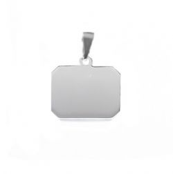 Pingente personalizado com foto em a�o SA37