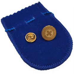 Pin Botton Folheado A Ouro Segurança Do Trabalho Safbo27