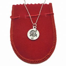 Colar Pingente Obá Nome Prata 925 Corrente 45cm