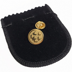 Pin botton folheado a ouro Banco Central safbo27