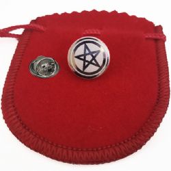 Pin Botton - Broche em Ao - Pentagrama