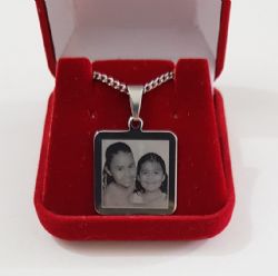 Pingente Colar Personalizado Foto Ao