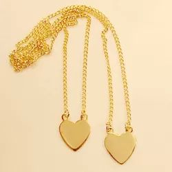 Escapul�rio folheado - cora��o