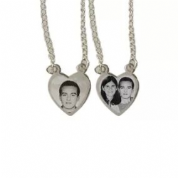 Escapul�rio de a�o - cora��o