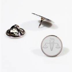 Pin Botton Broche em Aço Serviço Social