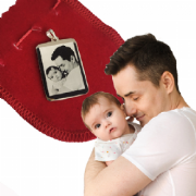 Pingente personalizado com foto prata 925 AG01