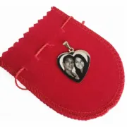 Pingente personalizado com foto em a�o inoxid�vel SA50