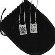 Escapul�rio em Prata Corinthians CP AGSC21