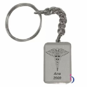 Chaveiro personalizado com foto em a�o emblema Profiss�o