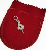 Berloque de Prata 925 Espelho de Iemanj� Abeb�