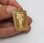 Pingente de Ouro 18 Quilates Z� Pilintra Pg01